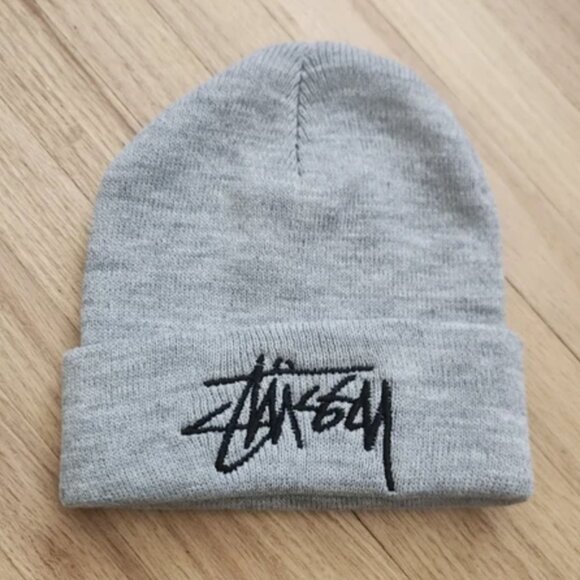 Stussy Other - Stussy Cuff Stock Beanie - GREY HEATHER